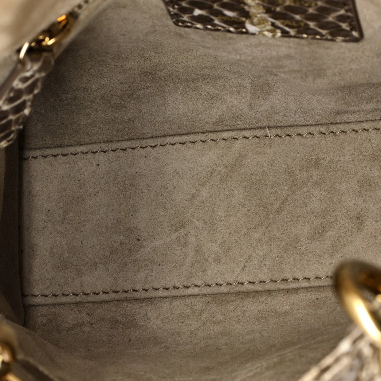 Lady Dior Bag Python Mini - Deep Luxury