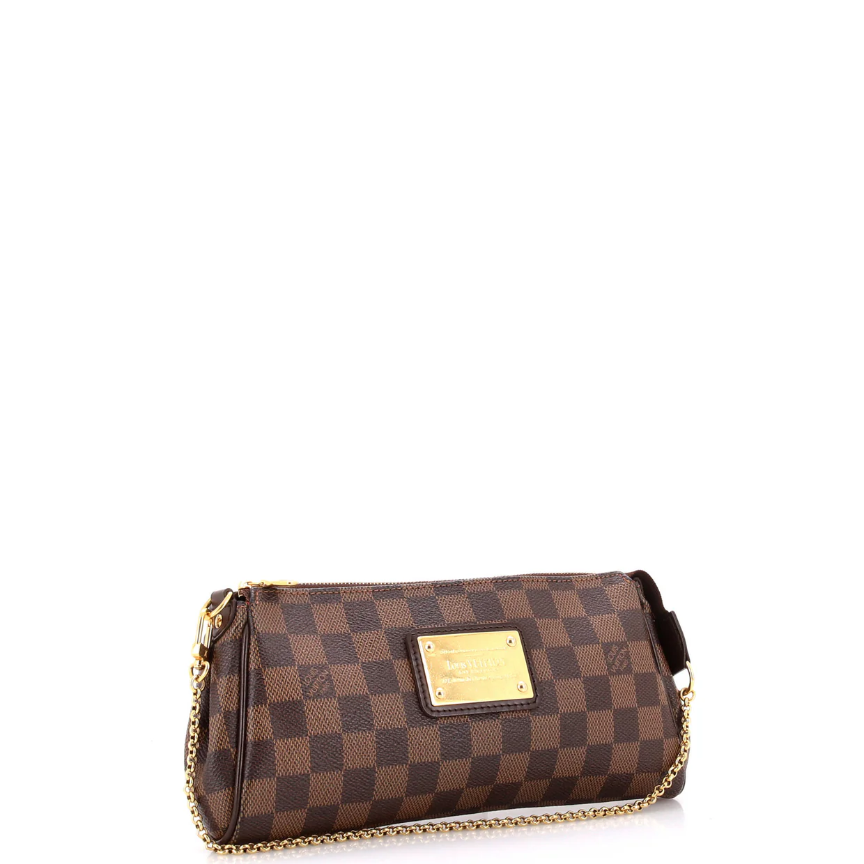 Eva Handbag Damier - Deep Luxury