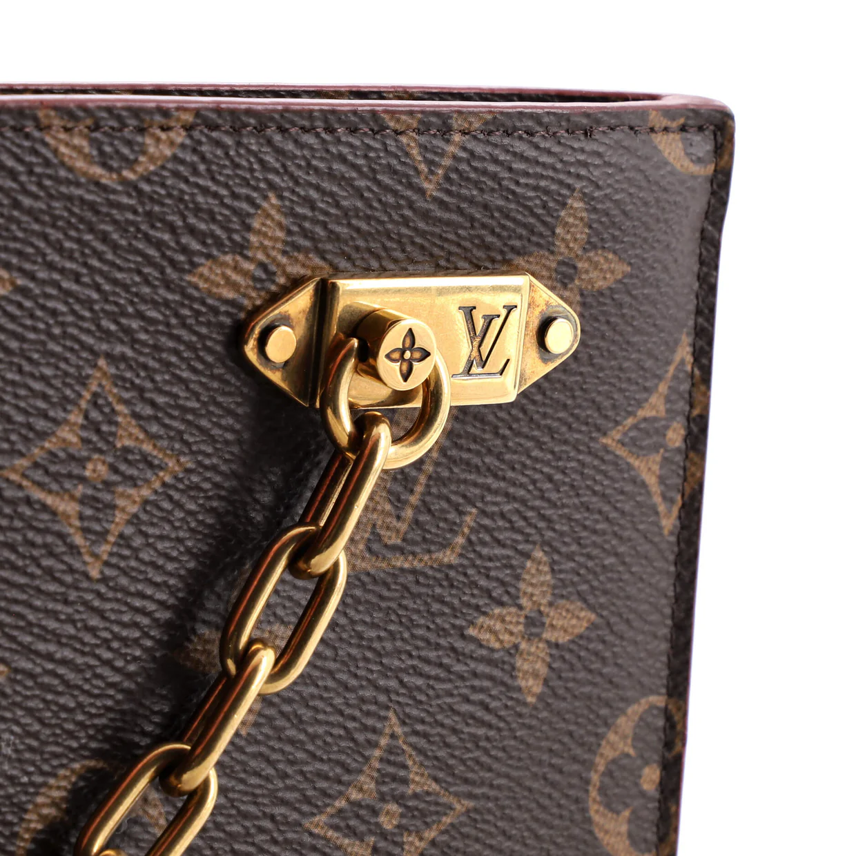 Legacy Chain Clutch Monogram Canvas - Deep Luxury