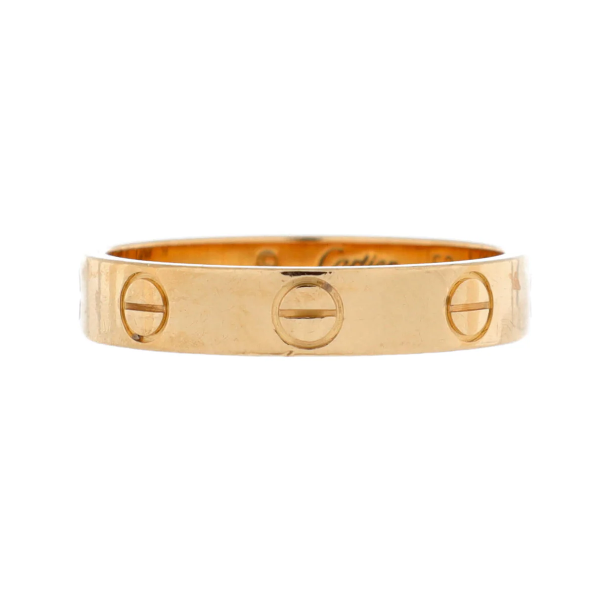 Love Wedding Band Ring 18K Yellow Gold - Deep Luxury
