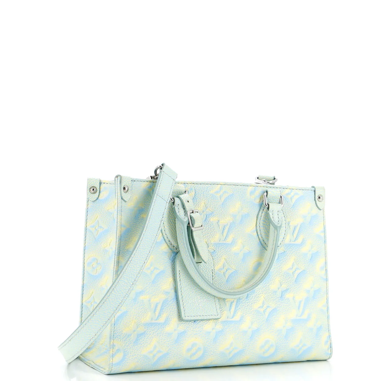 OnTheGo Tote Stardust Monogram Empreinte Leather PM - Deep Luxury