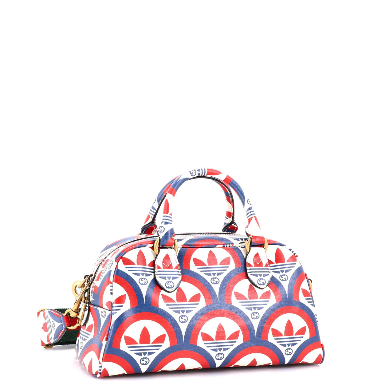 x adidas Duffle Bag Printed Leather Mini - Deep Luxury