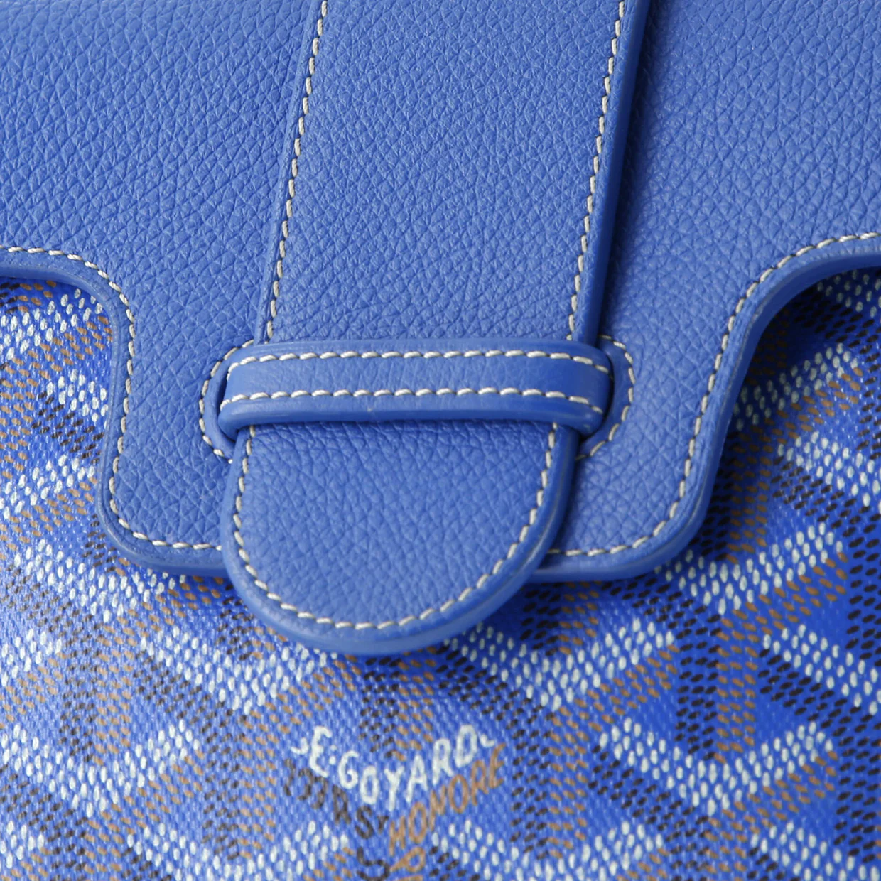 Saigon Top Handle Bag Coated Canvas with Leather Mini - Deep Luxury