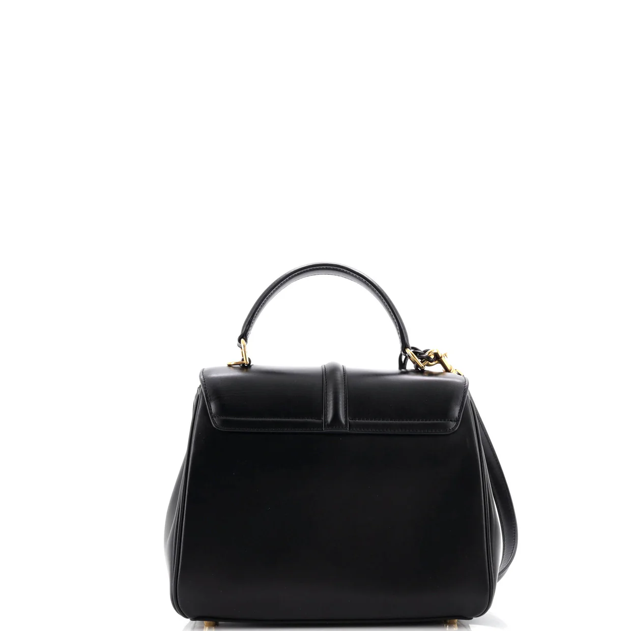 16 Top Handle Bag Smooth Calfskin Small - Deep Luxury