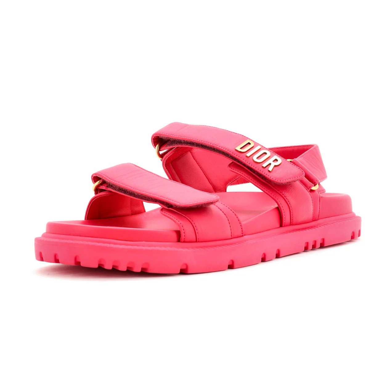 Women's DiorAct Sandals Leather - Deep Luxury
