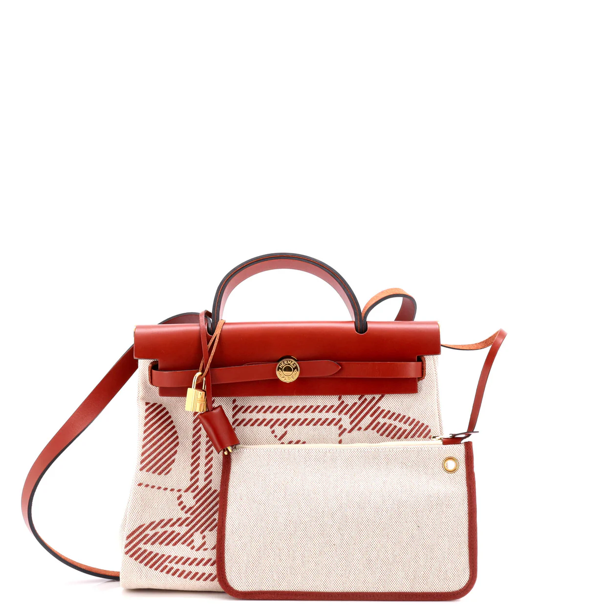 Herbag Zip Relief Brides de Gala Toile and Leather 31 - Deep Luxury