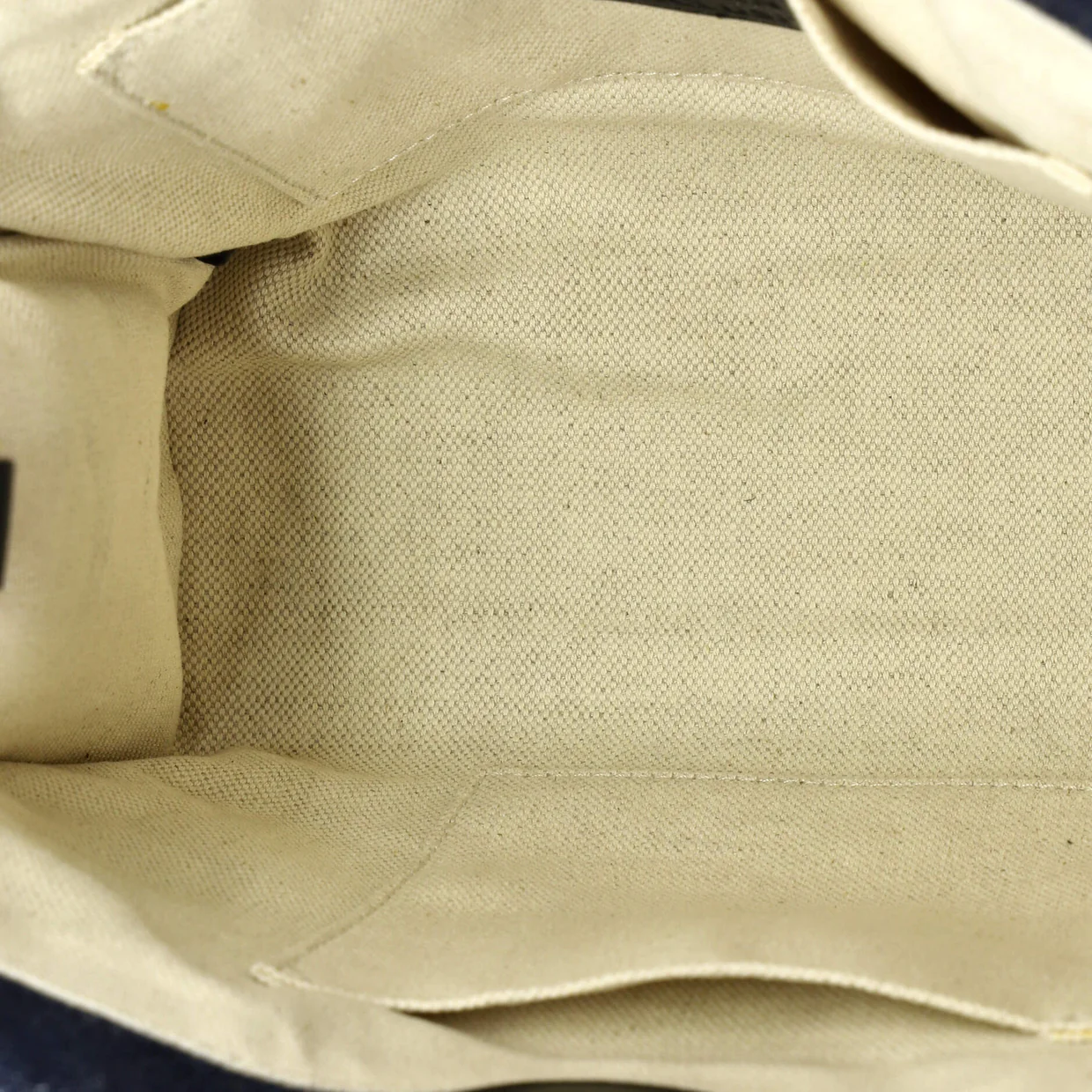 Tiger Pearl Tote Embroidered Denim Medium - Deep Luxury