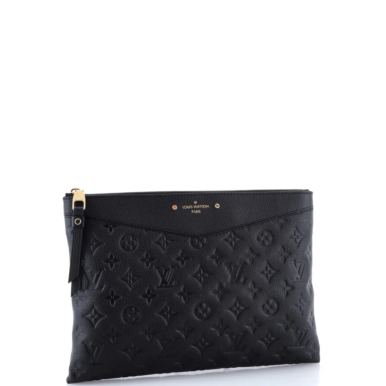 Daily Pouch Monogram Empreinte Leather - Deep Luxury