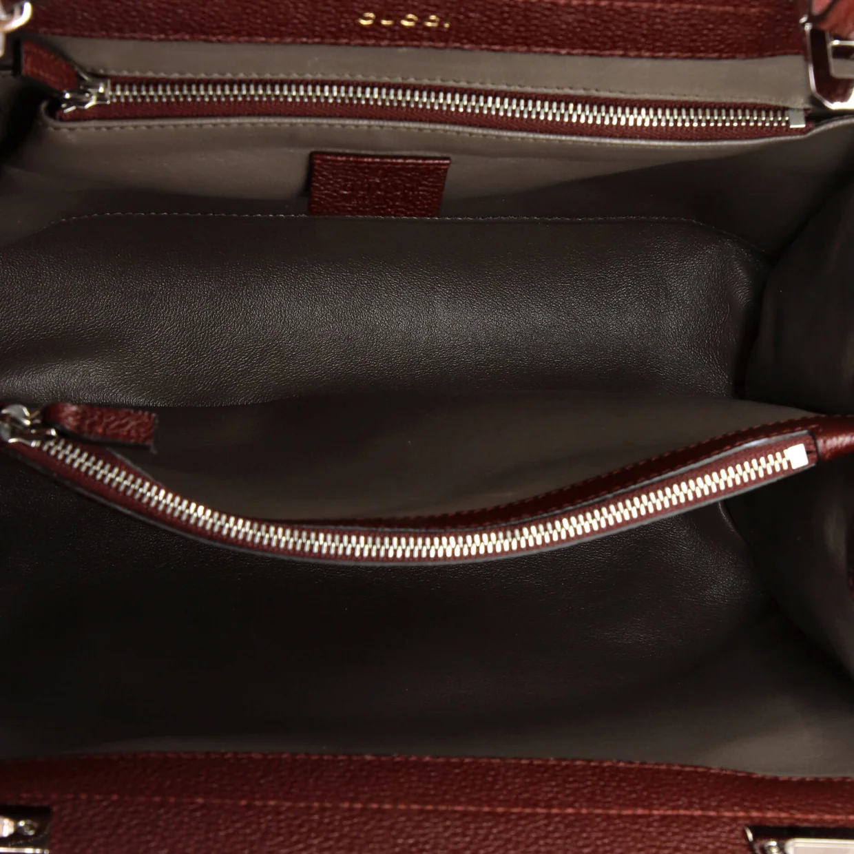 Zumi Top Handle Bag Leather Small - Deep Luxury