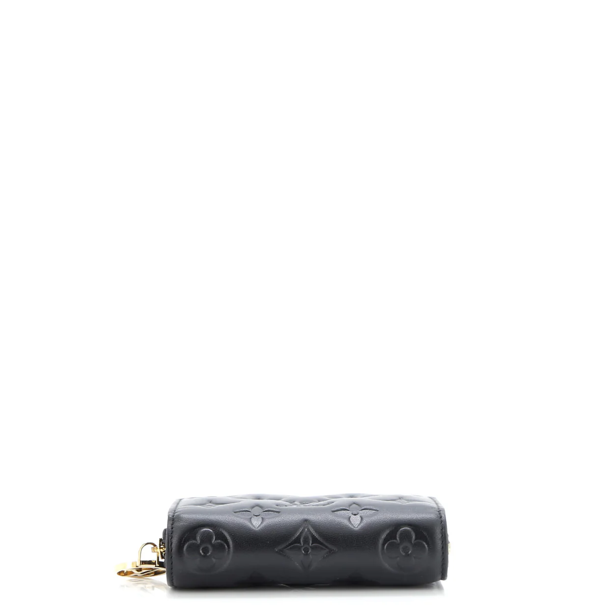 Lou Wallet Monogram Embossed Lambskin - Deep Luxury