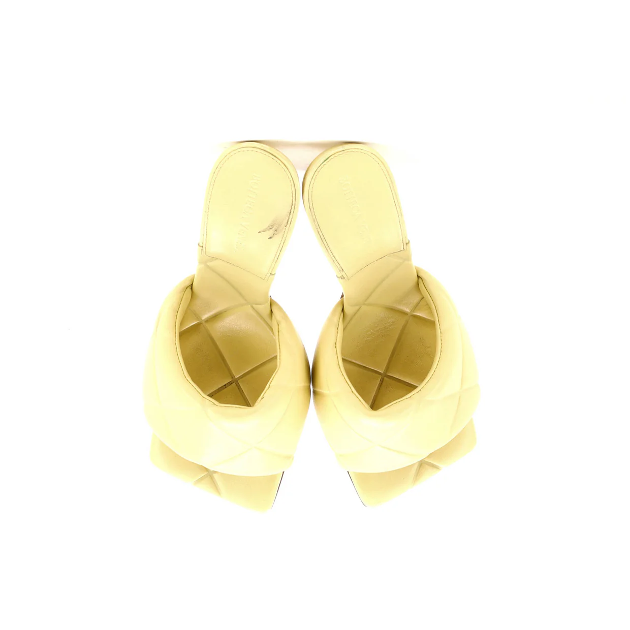 Women's Lido Heeled Sandals Quilted Embossed Leather - Deep Luxury
