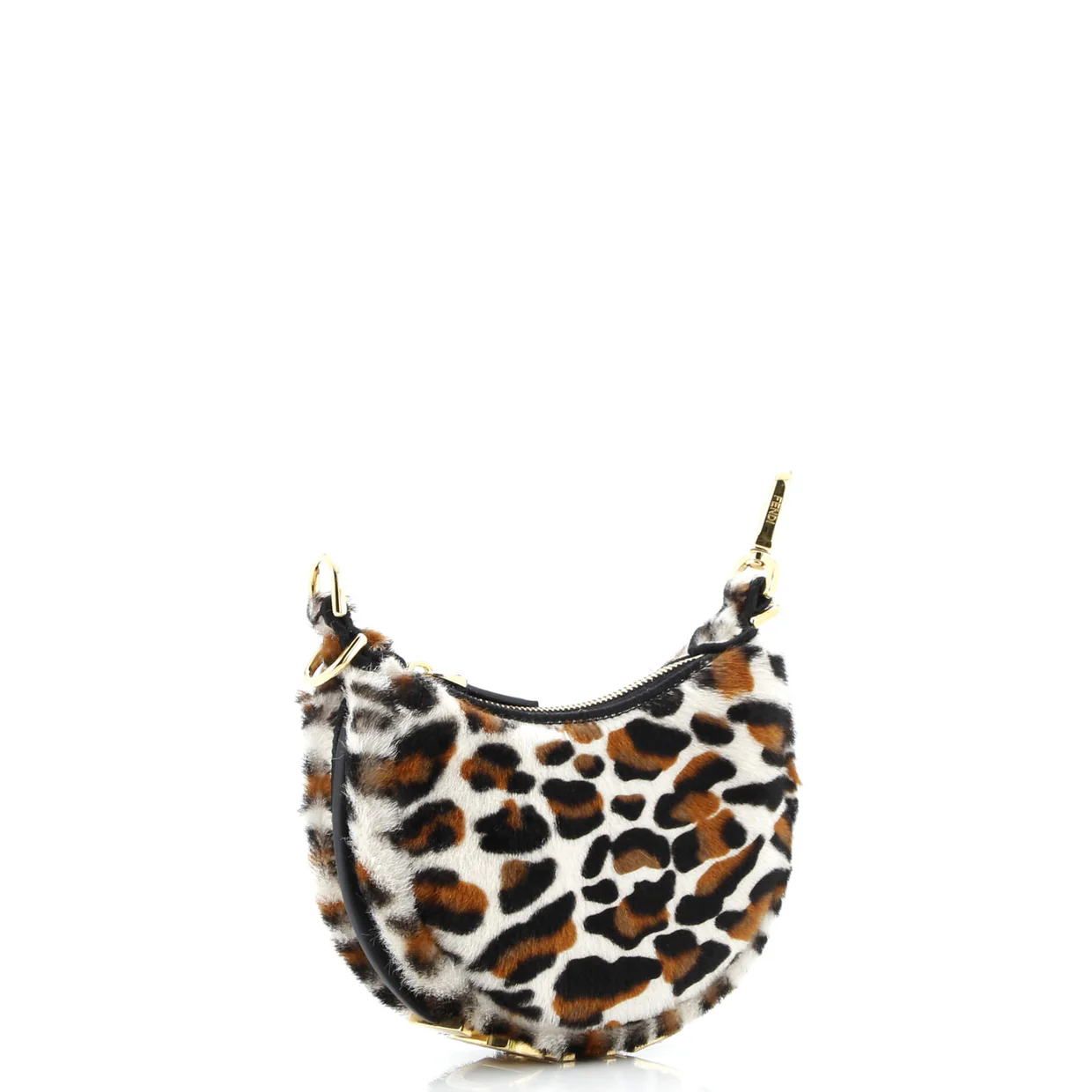 Fendigraphy Bag Printed Pony Hair Nano - Deep Luxury
