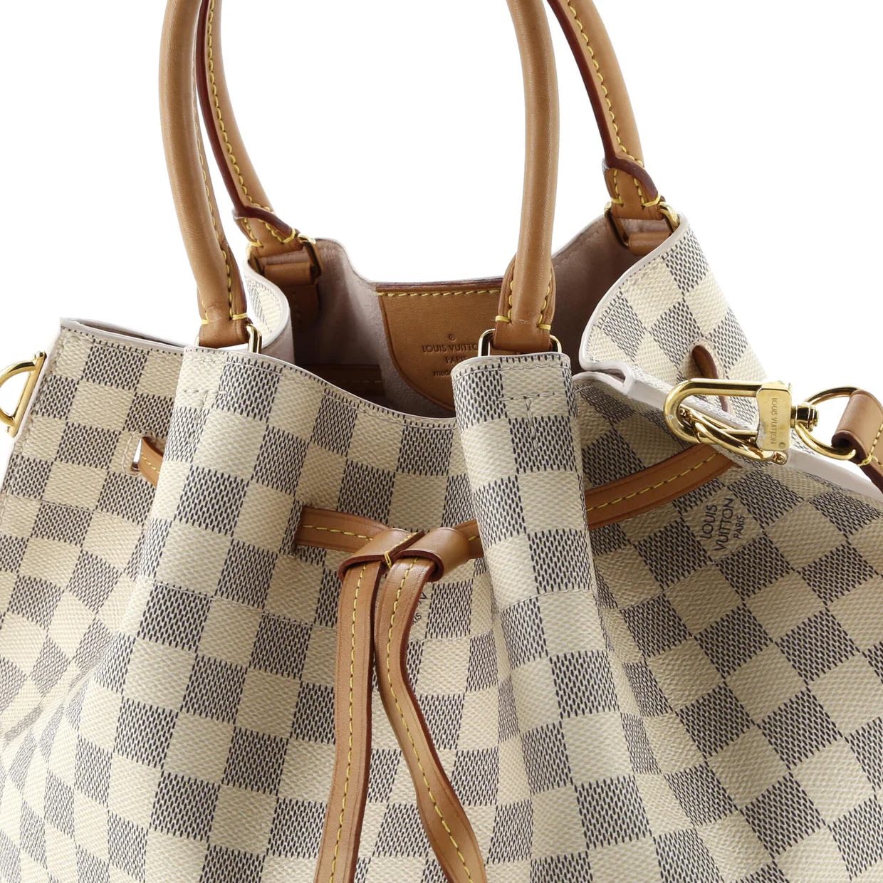 Girolata Handbag Damier - Deep Luxury