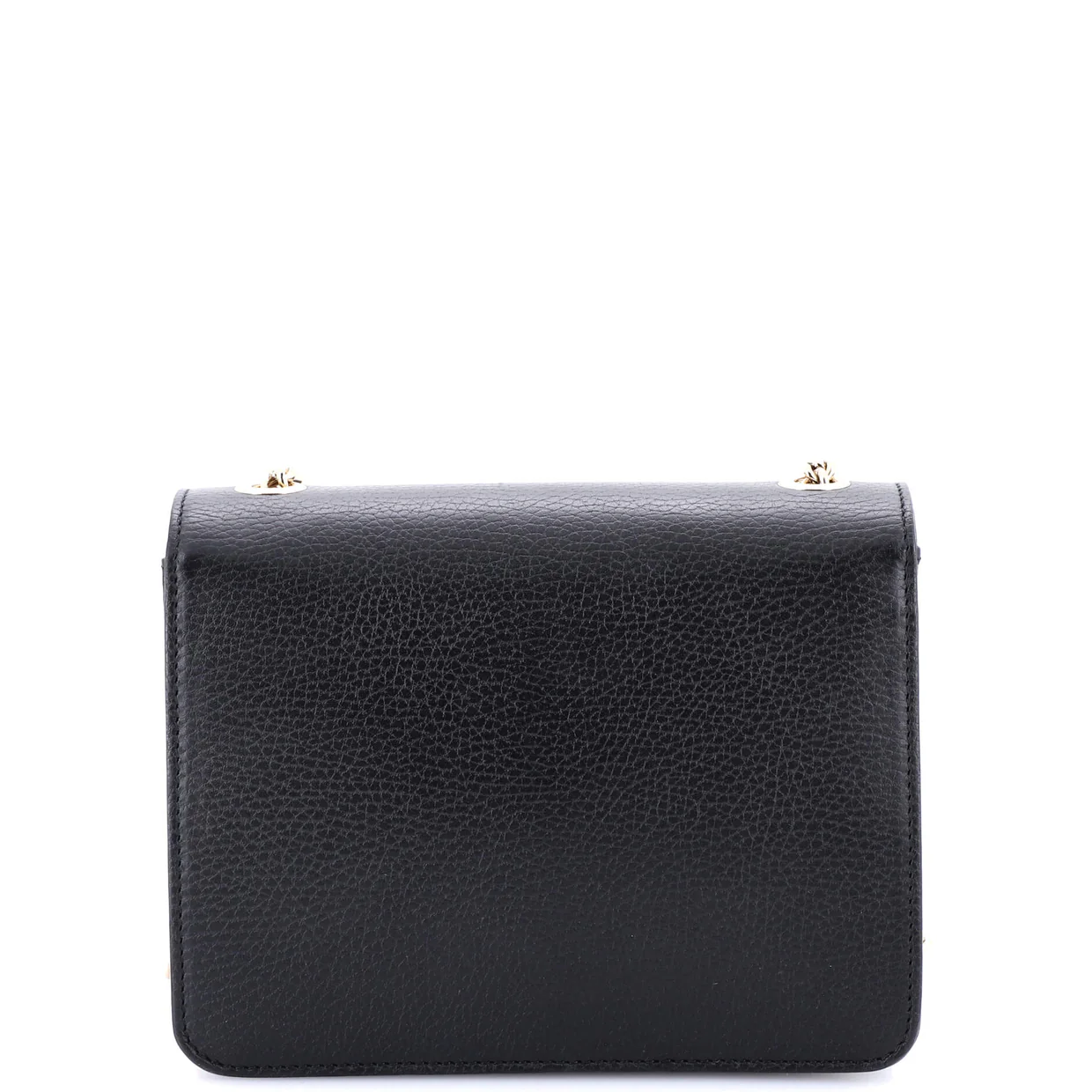 Interlocking Shoulder Bag Leather Small - Deep Luxury