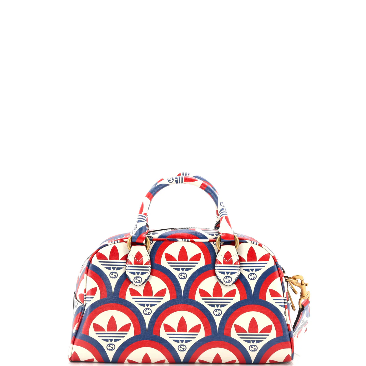x adidas Duffle Bag Printed Leather Mini - Deep Luxury