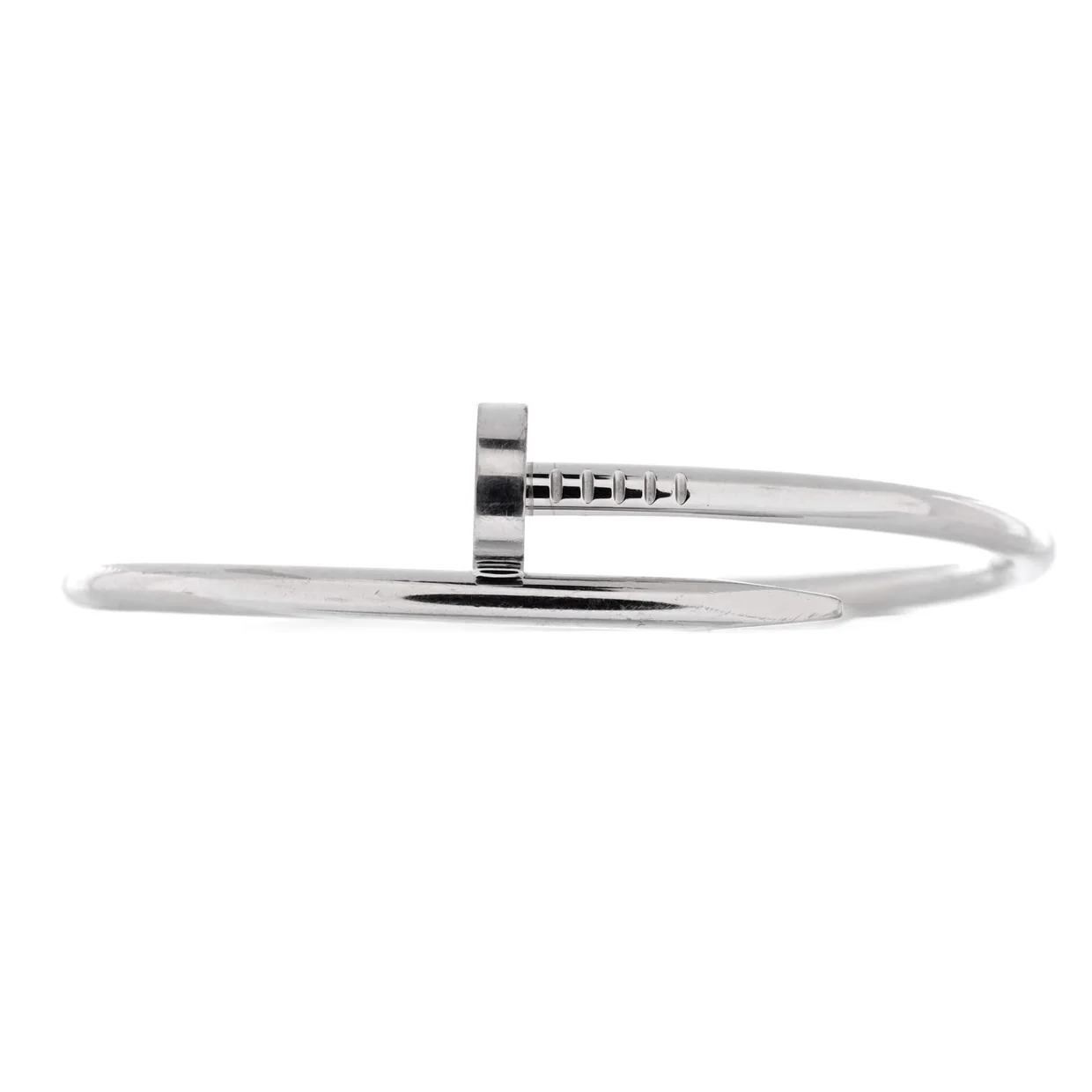 Juste un Clou Bracelet 18K White Gold Classic - Deep Luxury