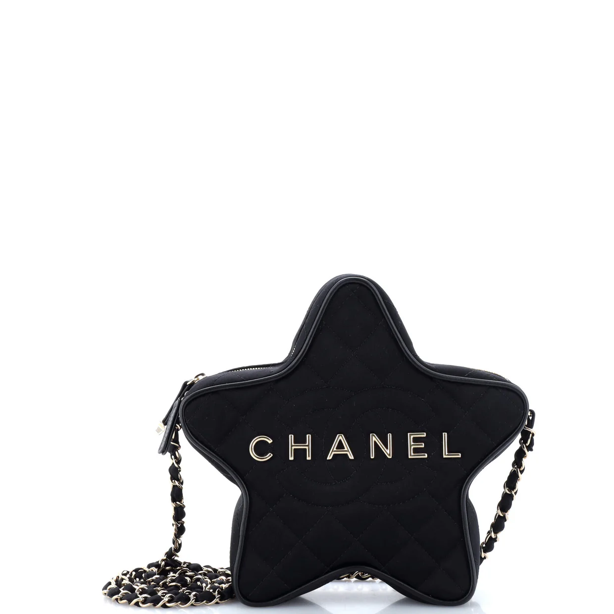 CC Walk of Fame Star Bag Quilted Satin - Deep Luxury