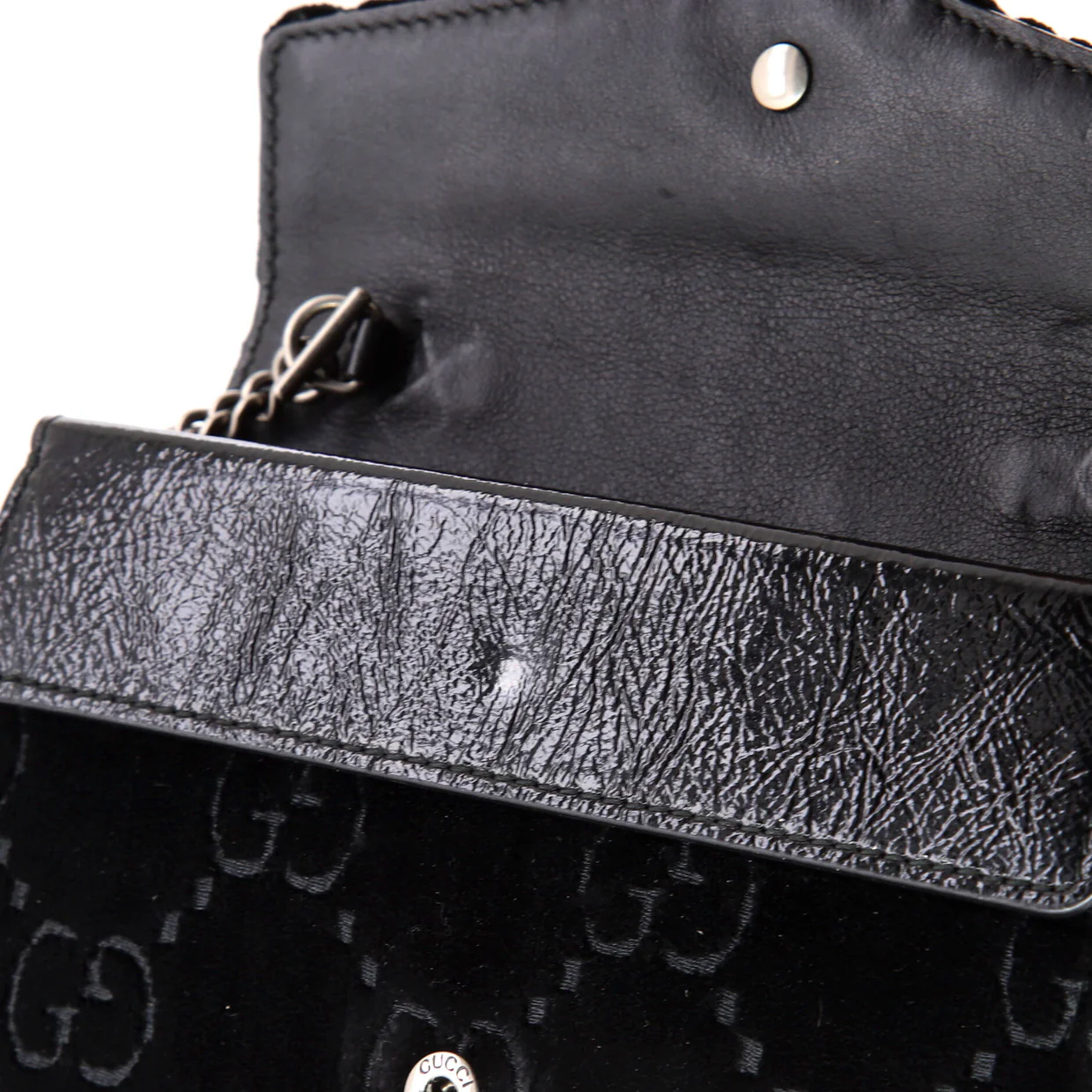 Dionysus Bag GG Velvet Super Mini - Deep Luxury