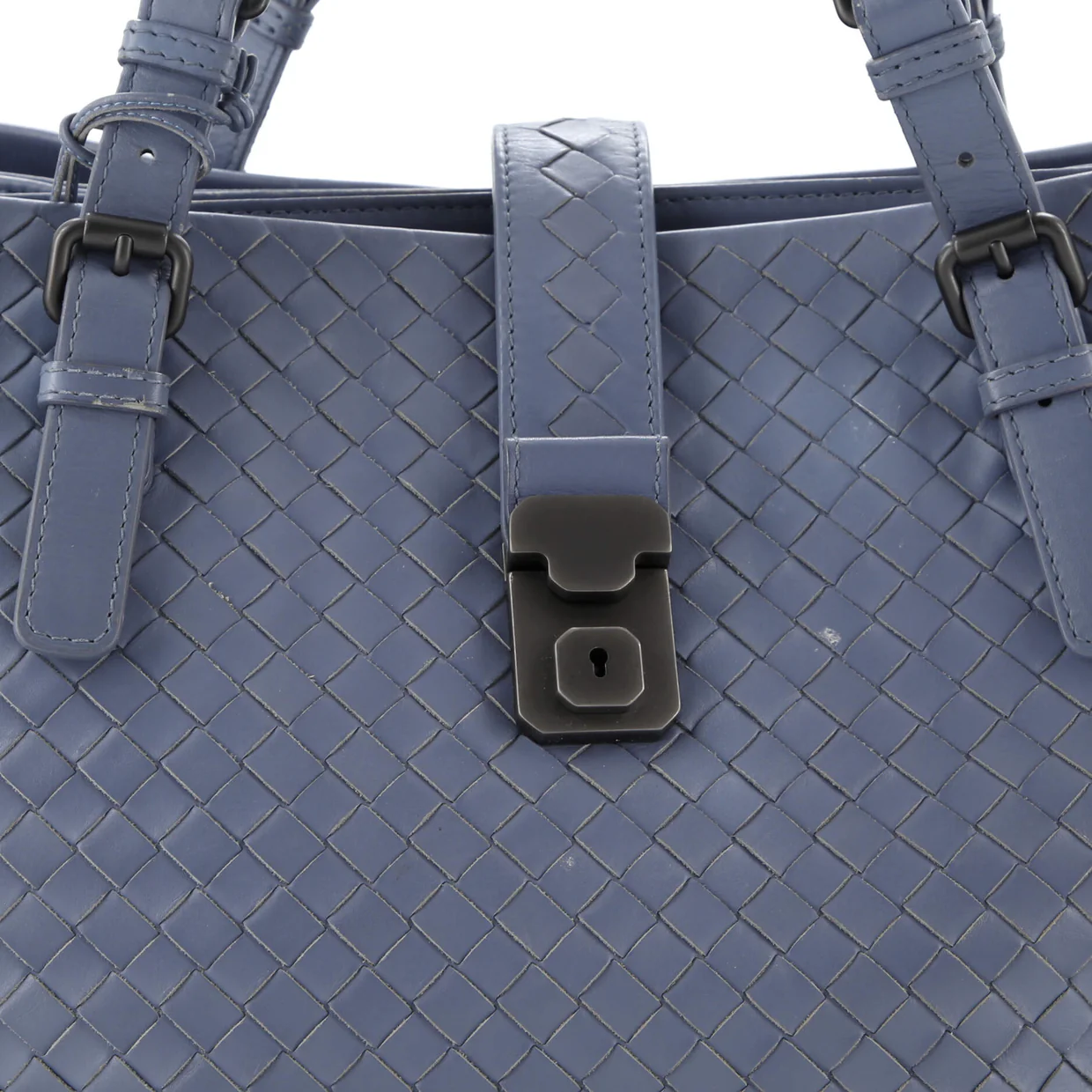 Roma Bag Intrecciato Nappa Large - Deep Luxury