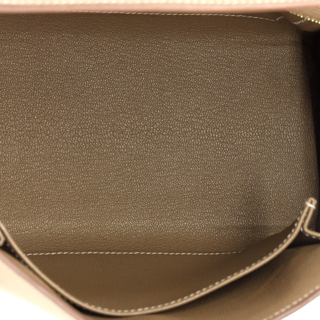 Kelly Handbag Grey Togo with Gold Hardware 25 - Deep Luxury