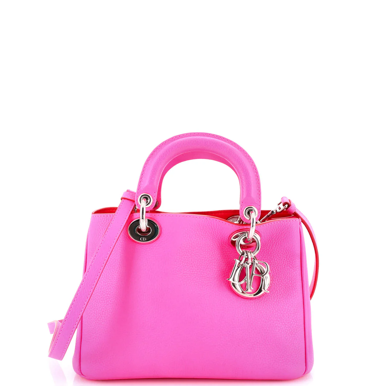 Diorissimo Tote Pebbled Leather Mini - Deep Luxury