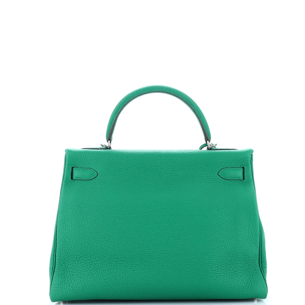 Kelly Handbag Vert Vertigo Togo with Palladium Hardware 32 - Deep Luxury