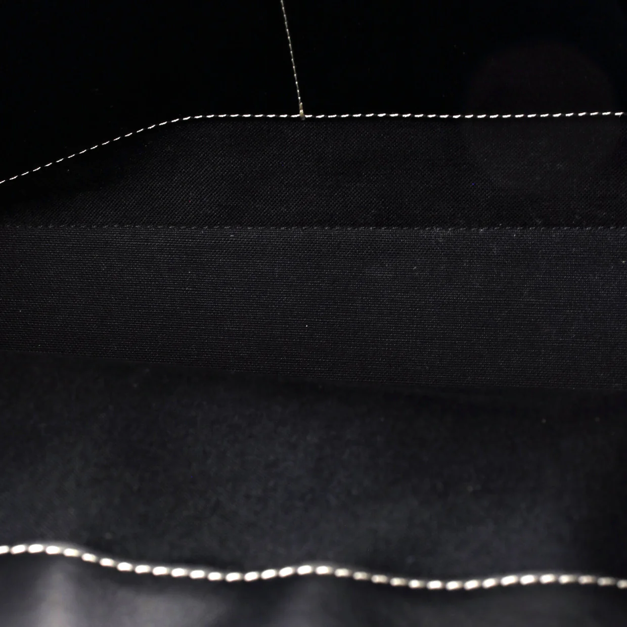 Logo Pocket Tote Canvas with Leather Medium - Deep Luxury