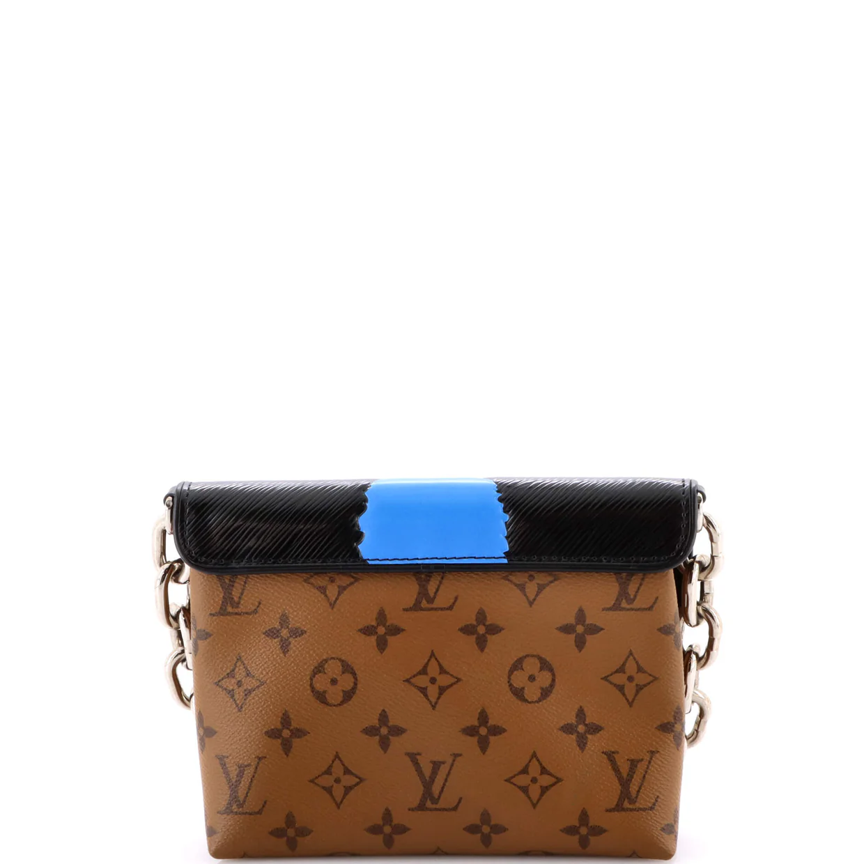 Pochette Kabuki Printed Epi Leather and Reverse Monogram Canvas - Deep Luxury