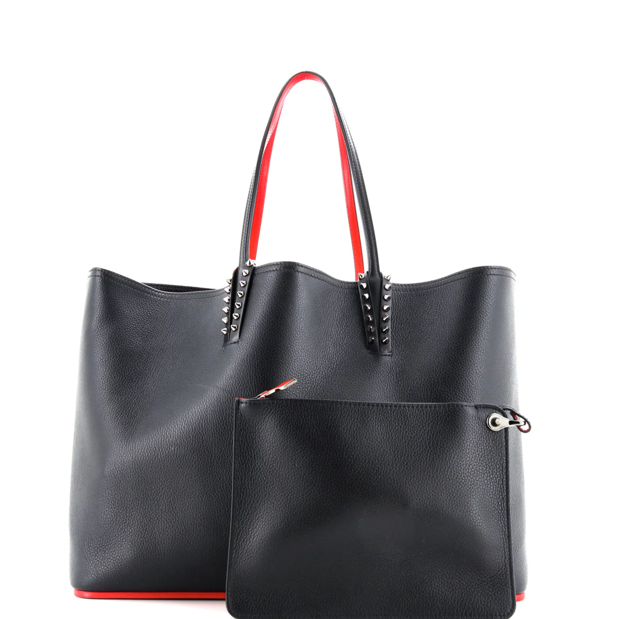 Cabata East West Tote Leather Large - Deep Luxury