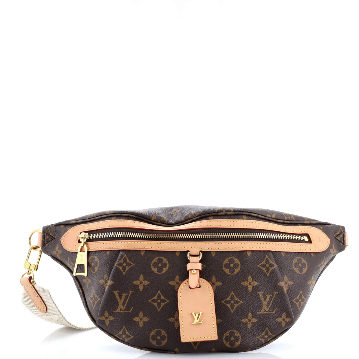 High Rise Bum Bag Monogram Canvas - Deep Luxury