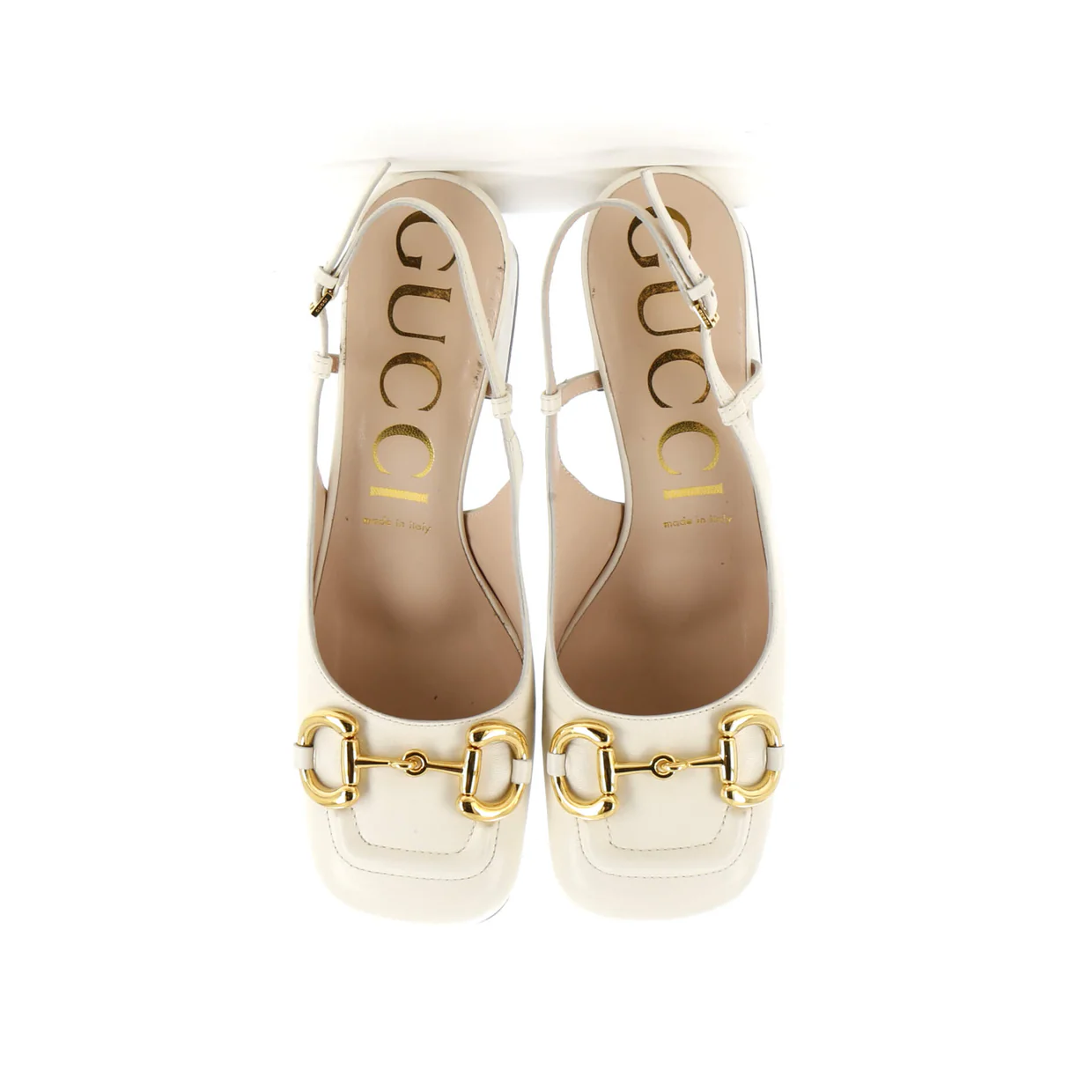 Women's Horsebit Slingback Pumps Leather - Deep Luxury