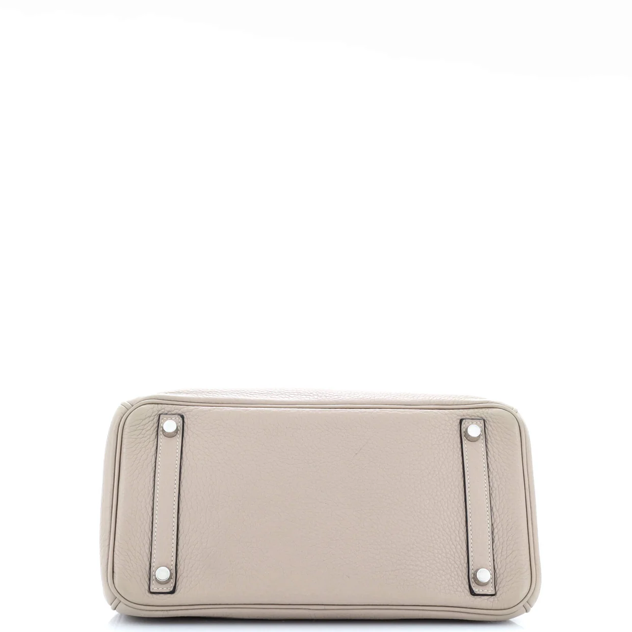 Birkin Handbag Grey Clemence with Palladium Hardware 30 - Deep Luxury