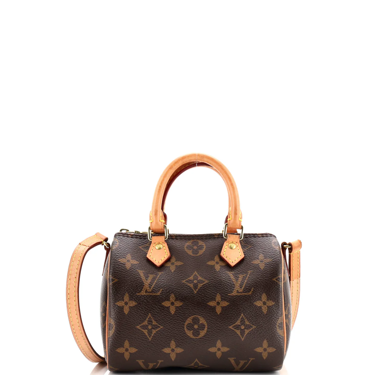 Speedy Bandouliere Bag Monogram Canvas Nano - Deep Luxury