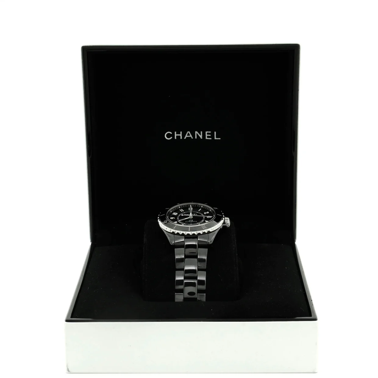 J12 Automatic Watch Ceramic and Stainless Steel 38 - Deep Luxury
