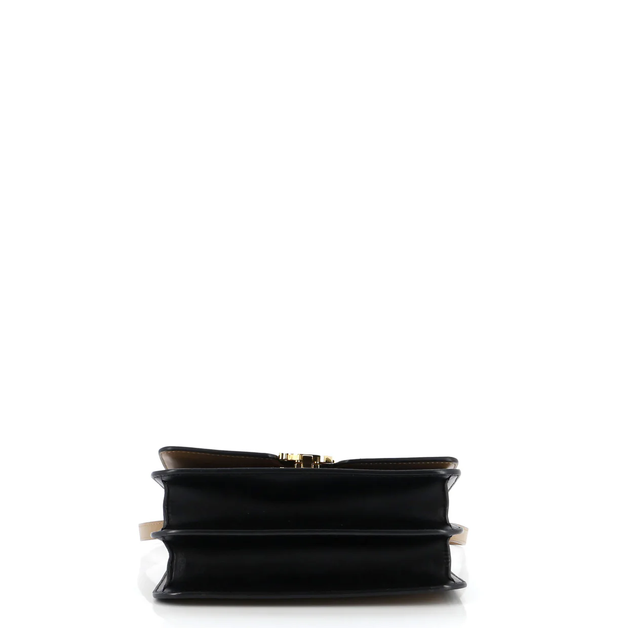TB Flap Bag Leather Small - Deep Luxury