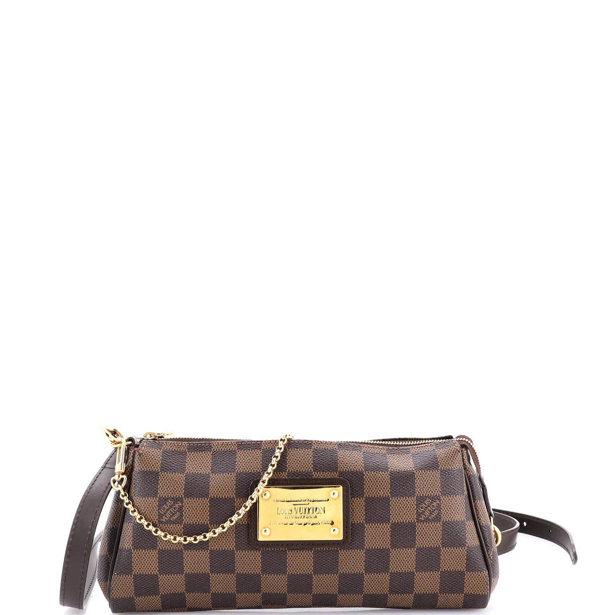 Eva Handbag Damier - Deep Luxury