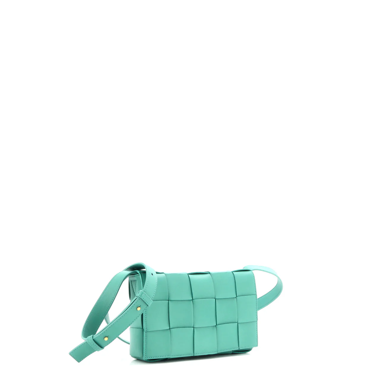 Cassette Crossbody Bag Maxi Intrecciato Leather - Deep Luxury