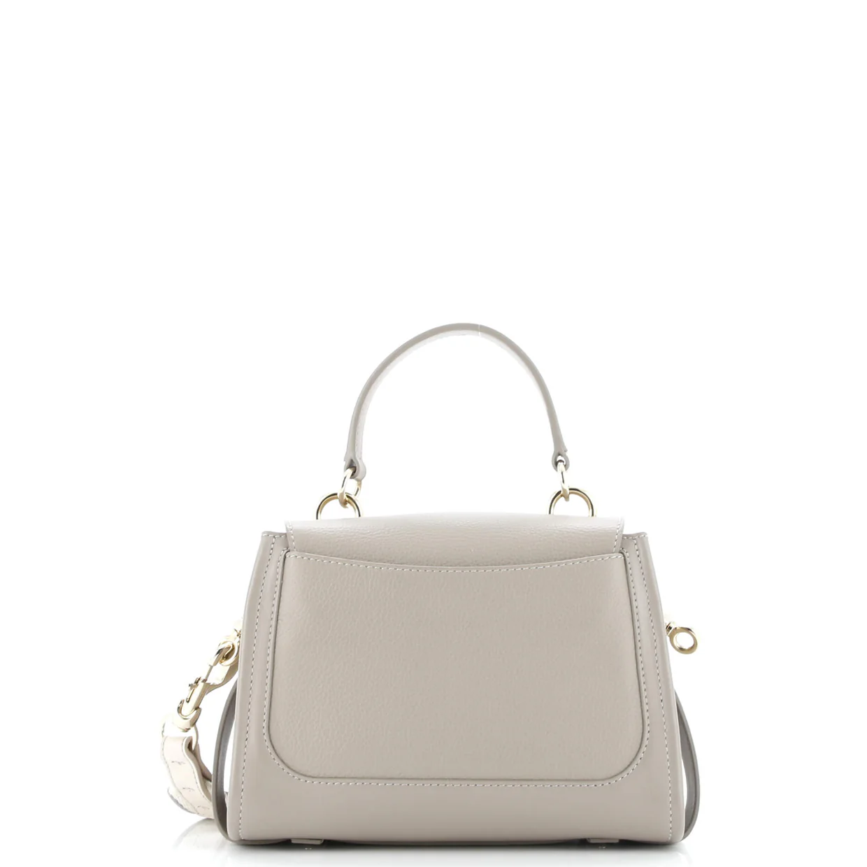 Tess Day Satchel Leather Small - Deep Luxury