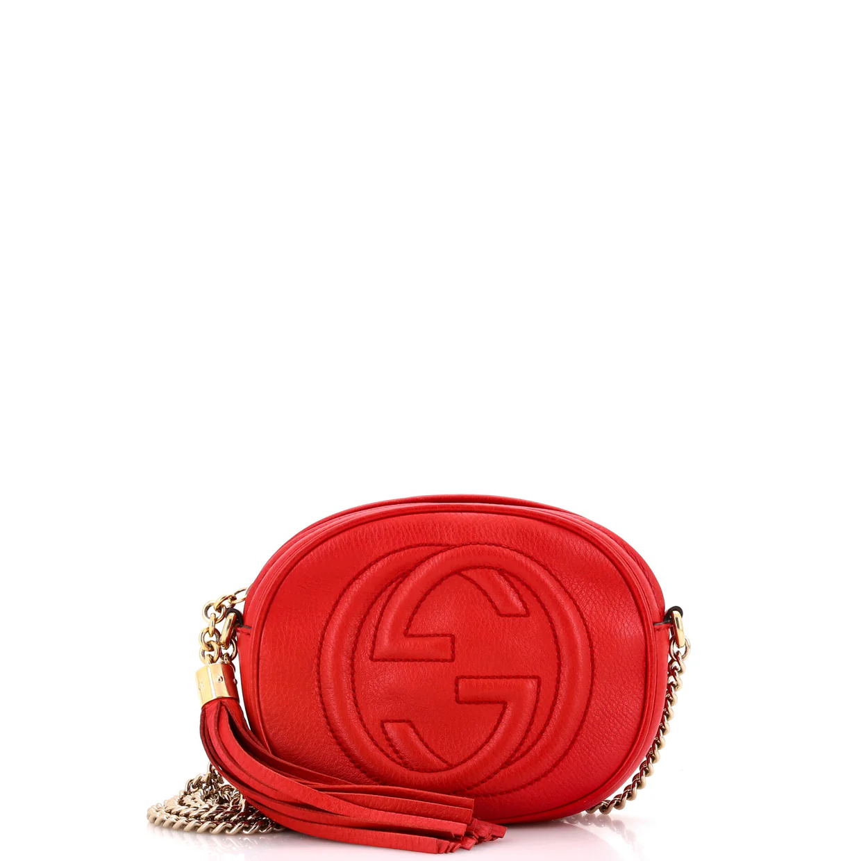 Soho Chain Bag Leather Mini - Deep Luxury