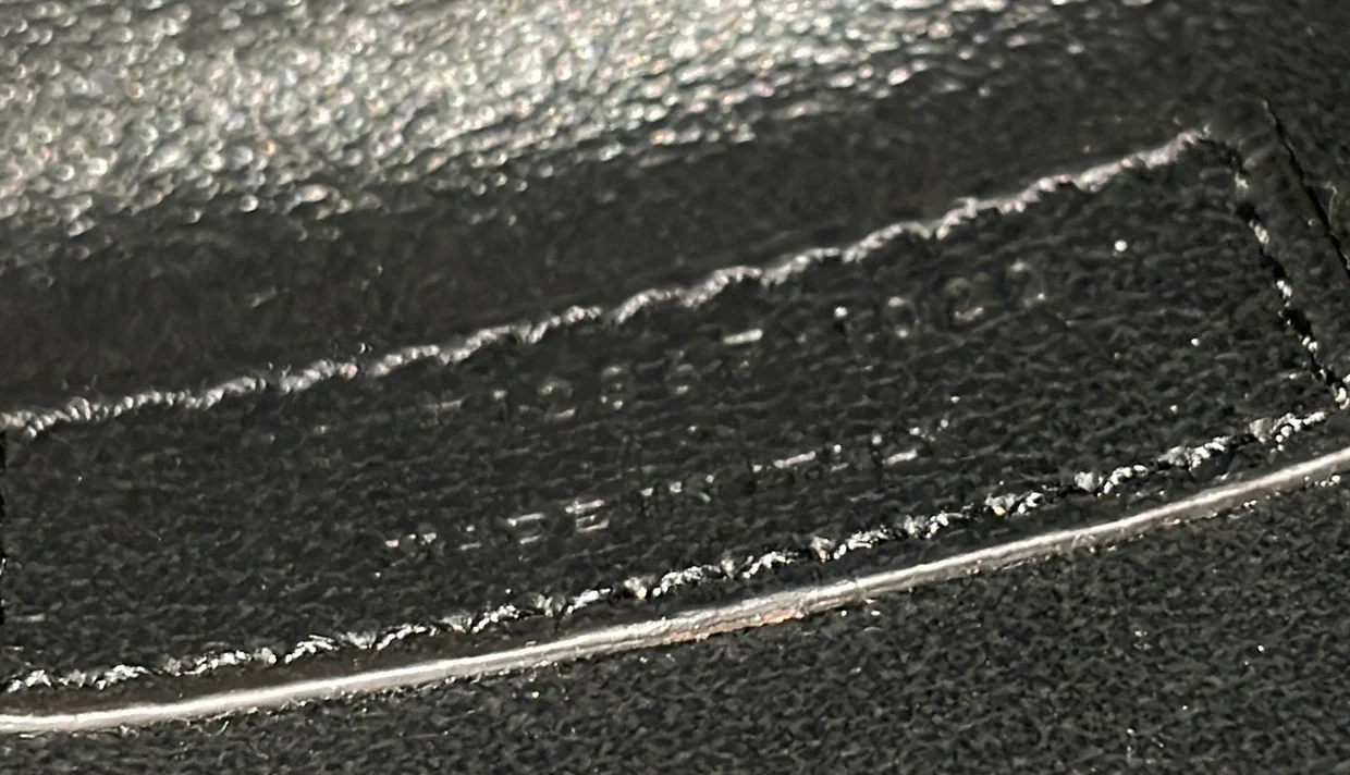 Shopper Tote Crocodile Embossed Leather Mini Toy - Deep Luxury