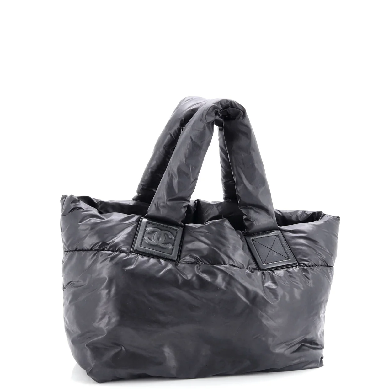Coco Cocoon Reversible Tote Quilted Lambskin Small - Deep Luxury