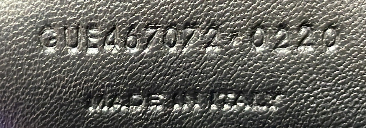 Loulou Shoulder Bag Matelasse Chevron Leather Toy - Deep Luxury