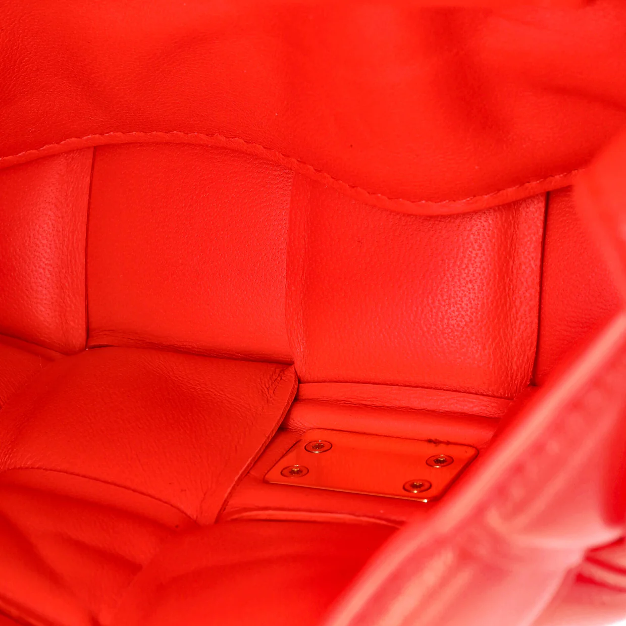Cassette Crossbody Bag Padded Maxi Intrecciato Leather Small - Deep Luxury