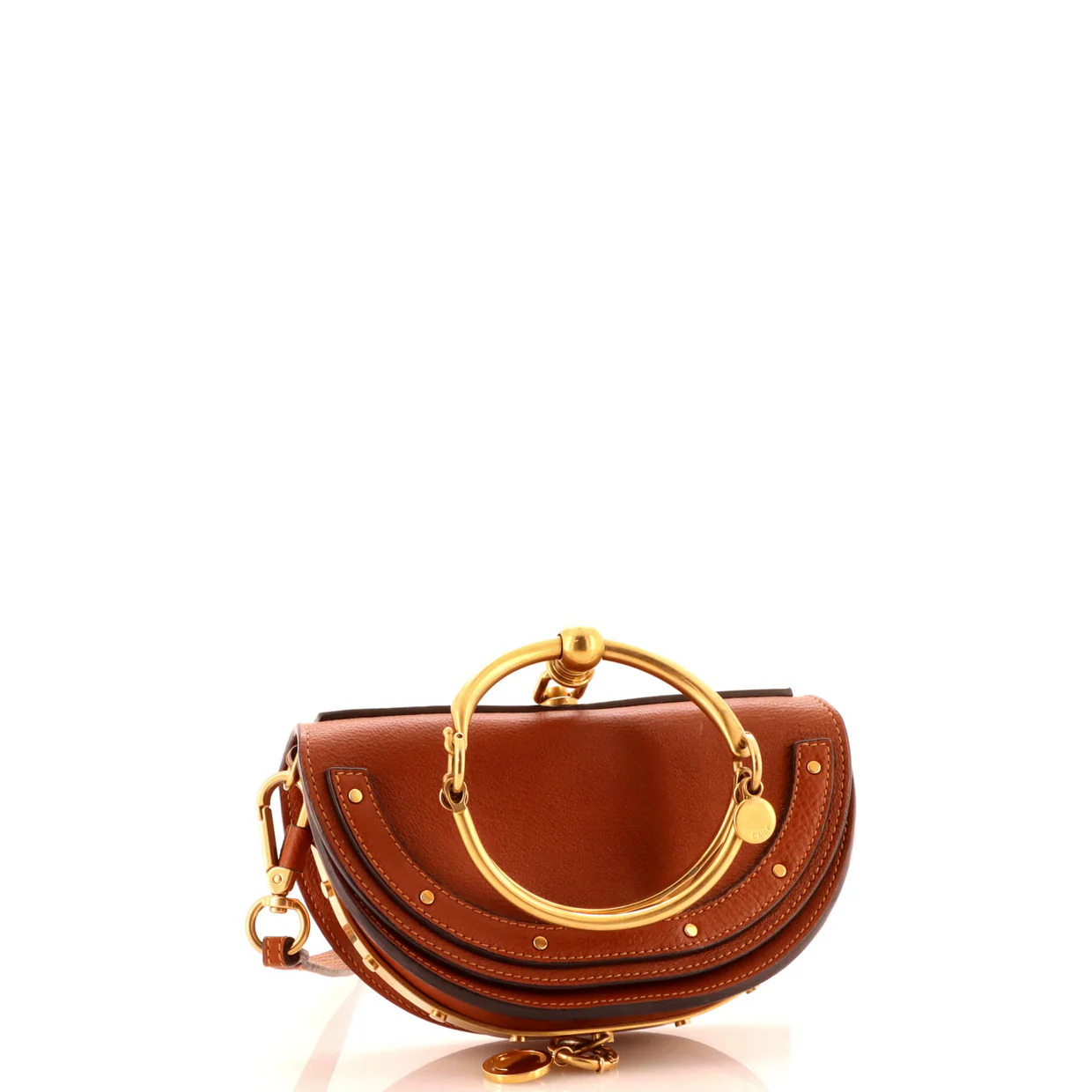 Nile Crossbody Bag Leather Mini - Deep Luxury