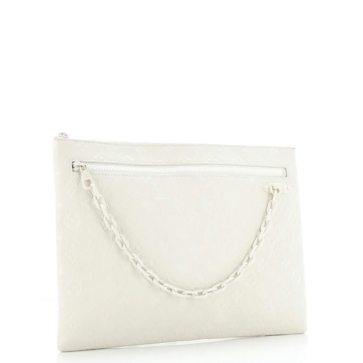 A4 Pouch Monogram Taurillon Leather - Deep Luxury