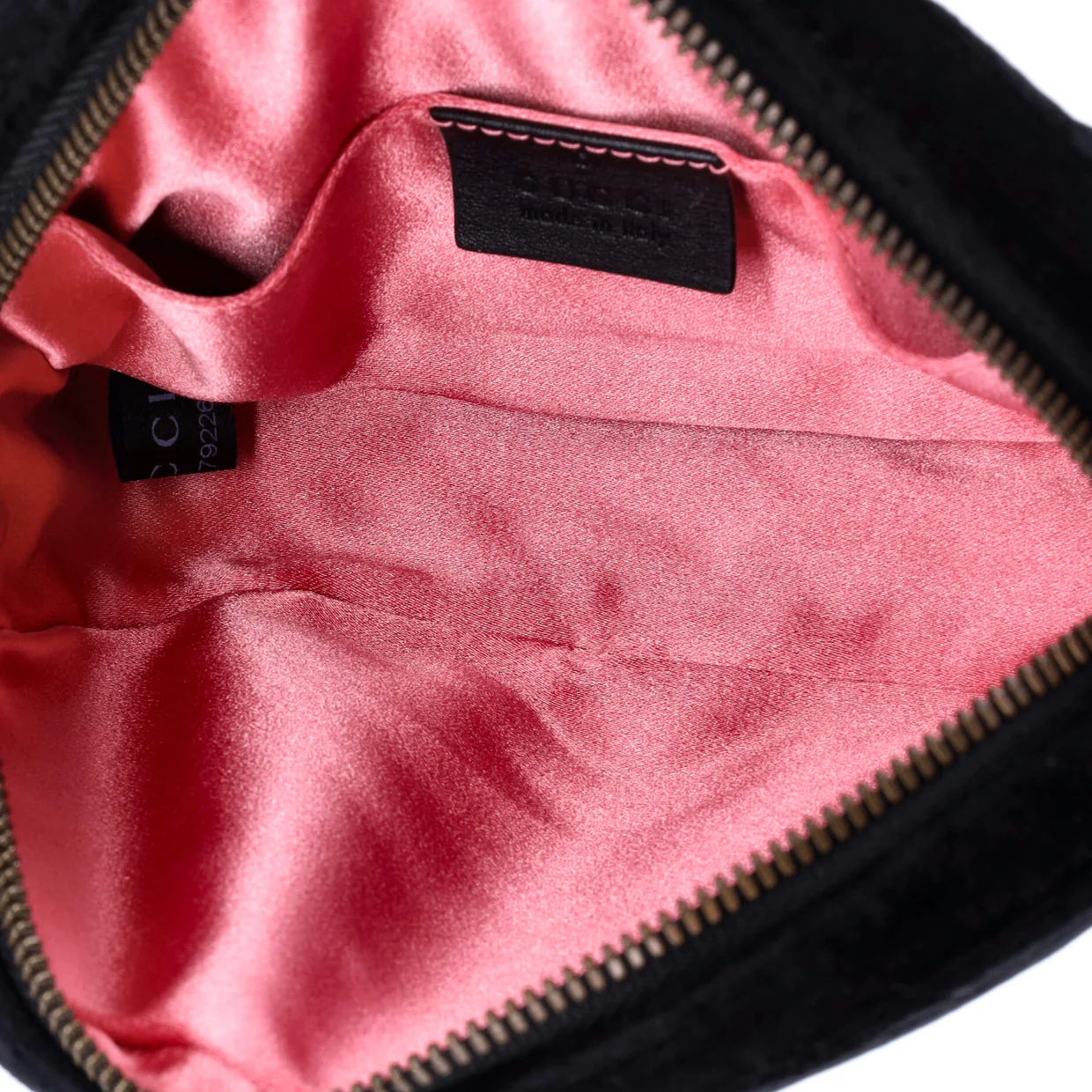 GG Marmont Belt Bag Matelasse Velvet - Deep Luxury