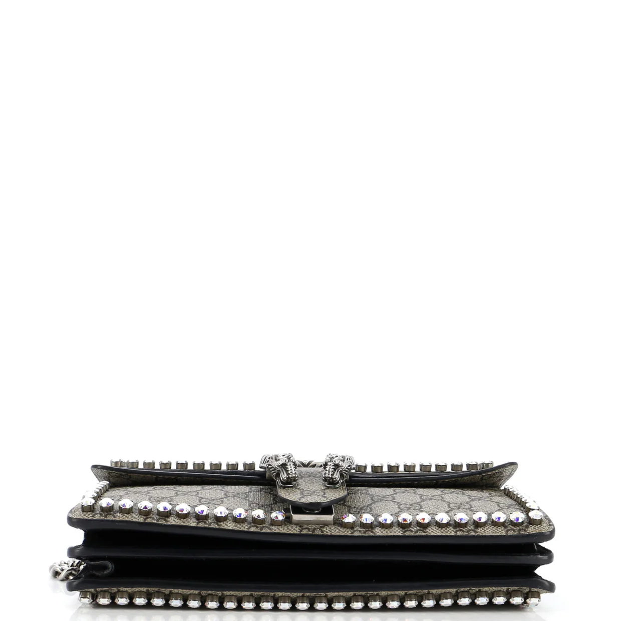 Dionysus Bag Crystal Embellished GG Coated Canvas Medium - Deep Luxury