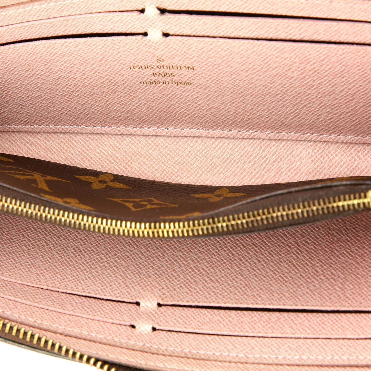 Clemence Wallet Monogram Canvas - Deep Luxury