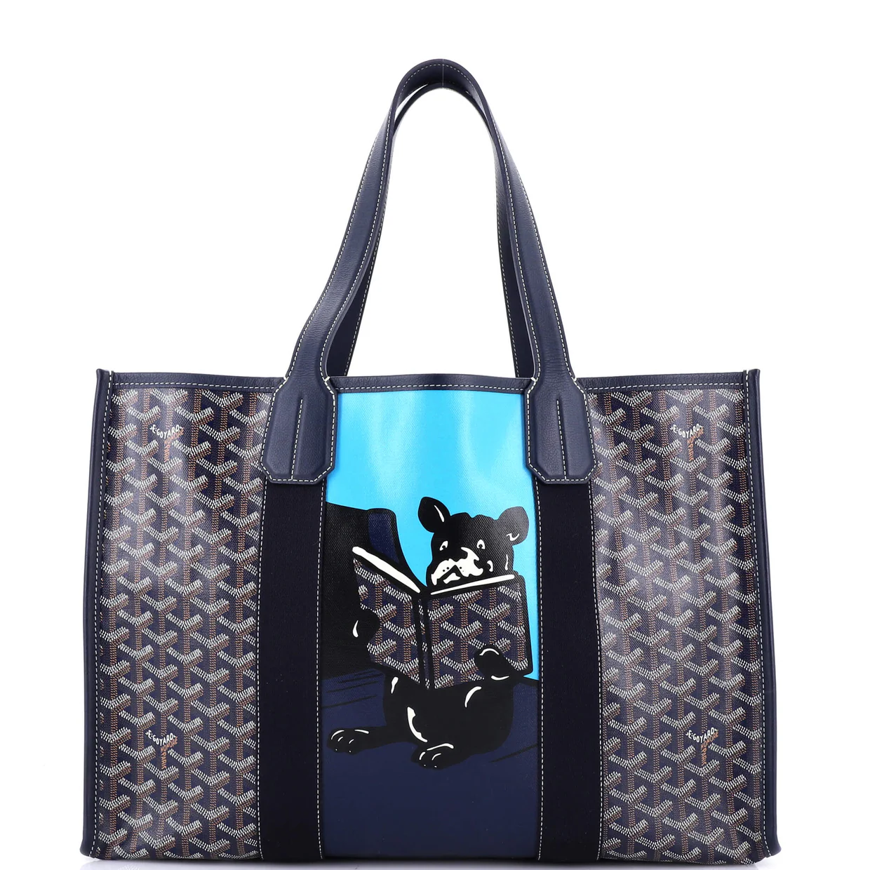 Villette Tote Printed Coated Canvas MM - Deep Luxury
