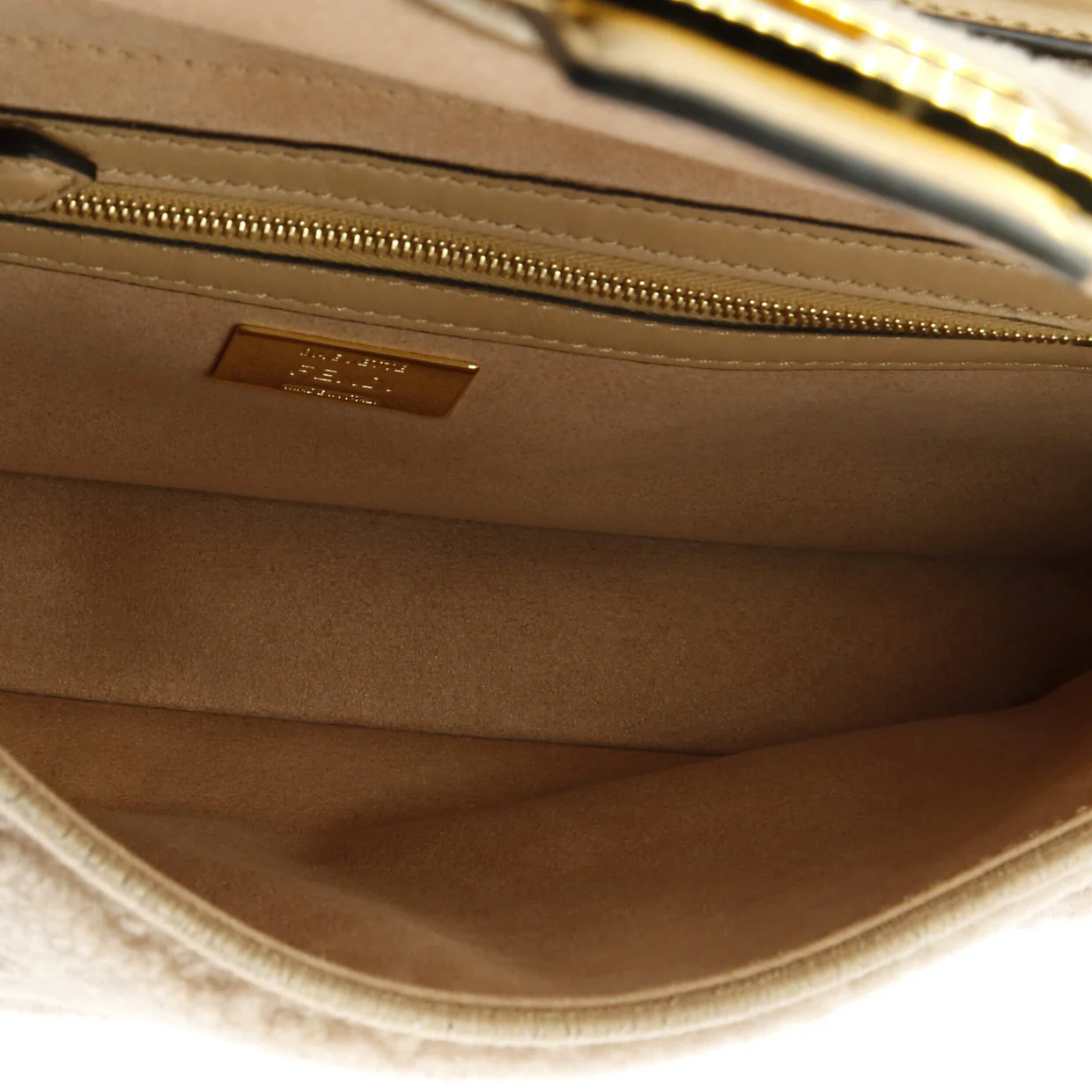 Multi Baguette Bag Shearling - Deep Luxury